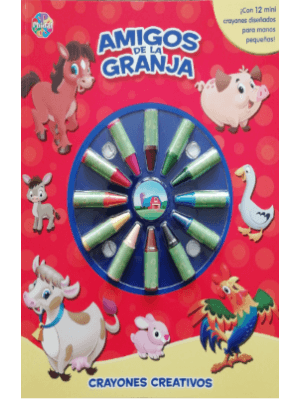 Amigos De La Granja Crayones Creativos