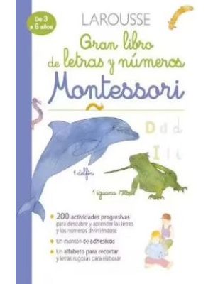 Gran Libro De Letras Y Numeros Montessori