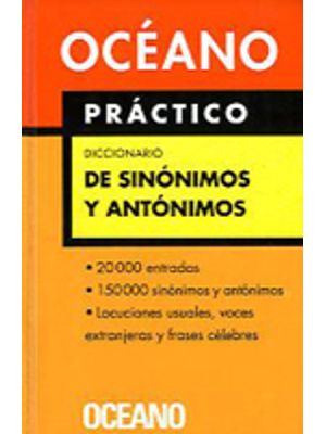 Diccionario De Sinonimos Y Antonimos