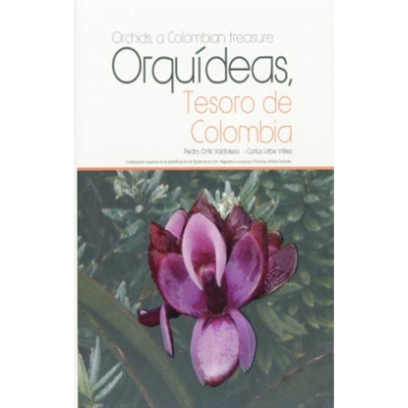 Orquideas Tesoro De Colombia Tomo (bilingue) Librería Nacional