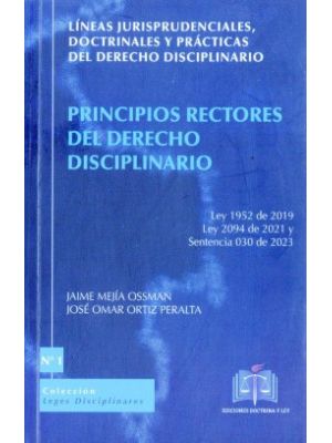 Principios Rectores Del Derecho Disciplinario