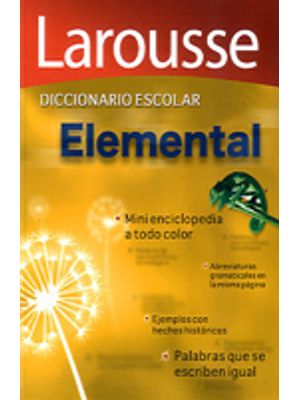 Diccionario Escolar Elemental Larousse