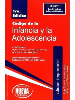 Codigo De La Infancia Y La Adolescencia