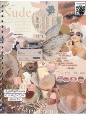 Nude Vibes Cuaderno PequeÑo Cuadriculado