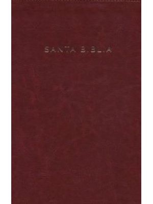 Biblia Reina Valera Piel Canela Cremallera