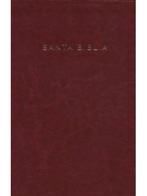 Biblia Reina Valera Piel Canela Cremallera