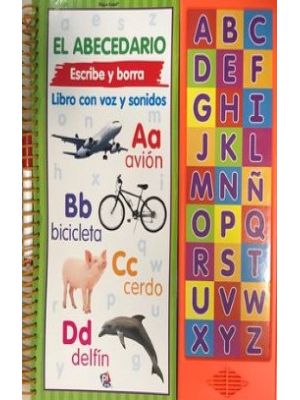 El Abecedario Escribe Y Borra Libro Con Voz Y Sonidos