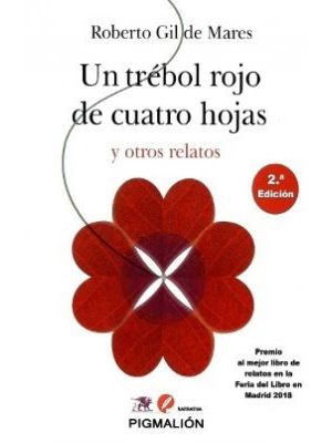 Un Trebol Rojo De Cuatro Hojas