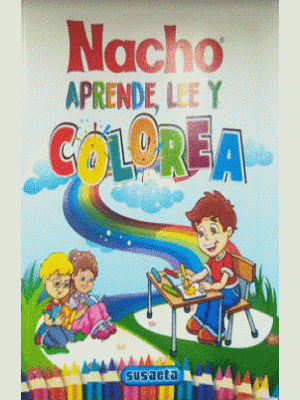 Nacho Aprende Lee Y Colorea