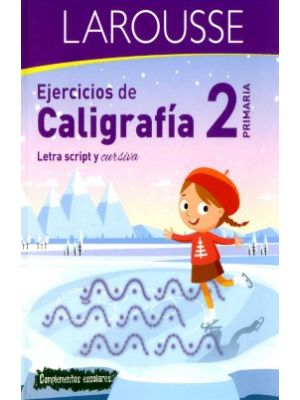 Ejercicios De Caligrafia 2 Primaria Letra Script Y Cursiva