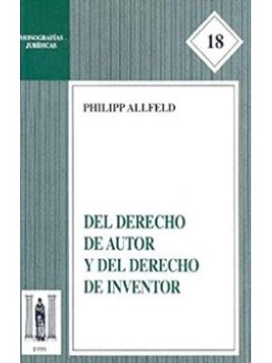 Del Derecho De Autor Y Del Derecho De Inventor