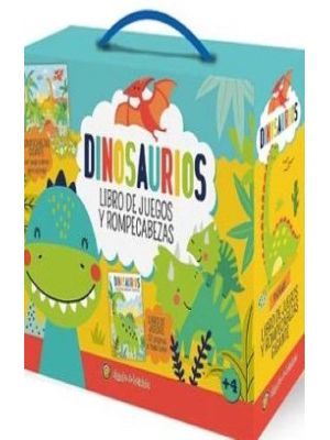 Dinosaurios Libro De Juegos Y Rompecabezas