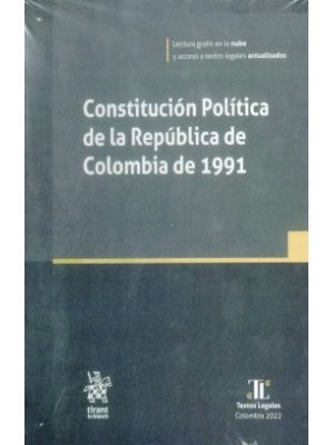 Constitucion Politica De La Republica De Colombia 1991
