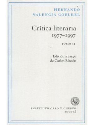 Critica Literaria 1977 1997 Tomo Ii