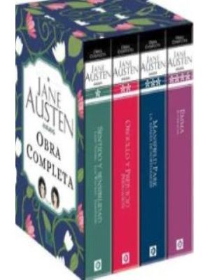 Jane Austen Obra Completa 4 Vol Estuche