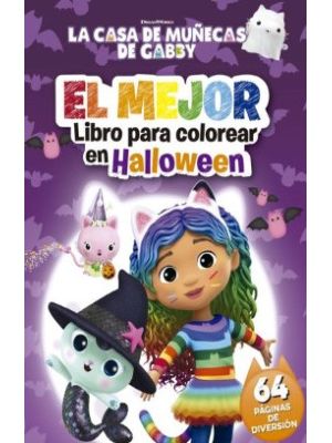 La Casa De MuÑecas De Gabby  Libro Para Colorear En Halloween