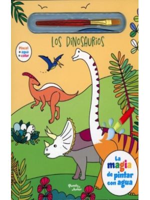 La Magia De Pintar Con Agua Los Dinosaurios