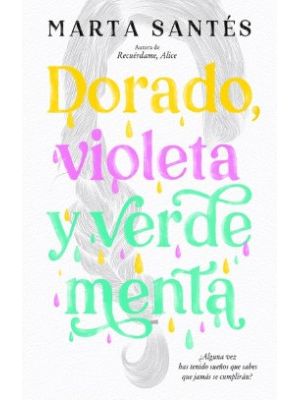 Dorado Violeta Y Verde Menta