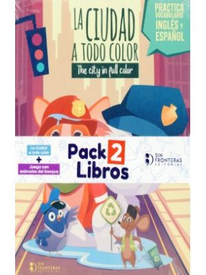 Pack La Ciudad A Todo Color Y Juega Con Animales Del Bosque