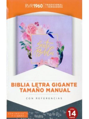 Biblia Letra Grande Violeta Rvr 1960