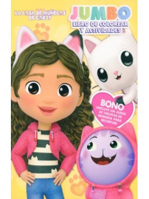 La Casa De MuÑecas De Gabby Jumbo Libro De Colorear Y Actividades