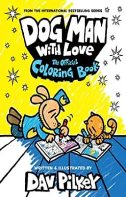 Dog Man With Love The Official Coloring Book - Librería Nacional ...