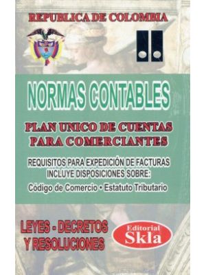 Normas Contables Plan Unico De Cuentas Para Comerciantes