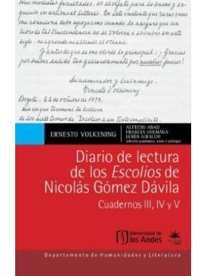 Diario De Lectura De Los Escolios De Nicolas Gomez Davila