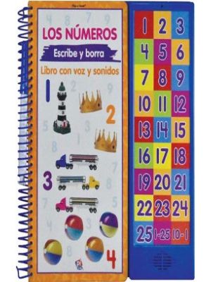 Los Numeros Escribe Y Borra Libro Con Voz Y Sonidos