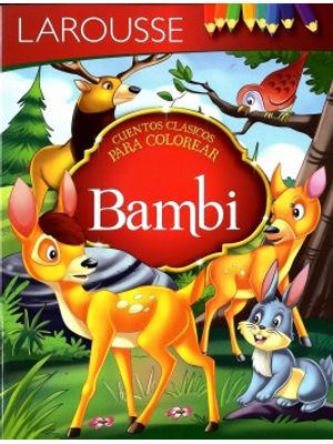 Bambi Cuentos Clasicos Para Colorear