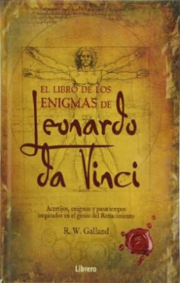 portada - EL LIBRO DE LOS ENIGMAS DE LEONARDO DA VINCI
