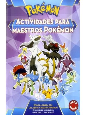 Pokemon Actividades Para Maestros Pokemon