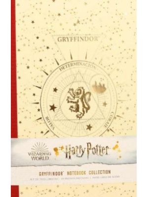 Harry Potter Pack 3 Libretas De Coleccion Gryffindor