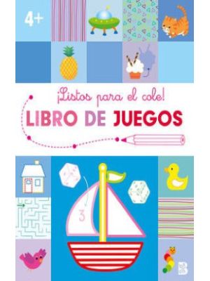 Libro De Juegos Listos Para El Cole 4