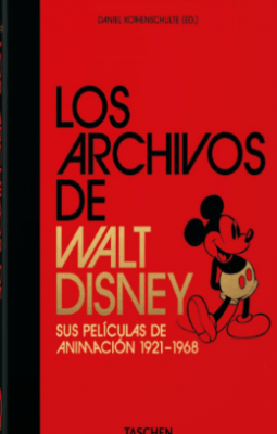 portada - LOS ARCHIVOS DE WALT DISNEY SUS PELICULAS DE ANIMACION 1921-1968