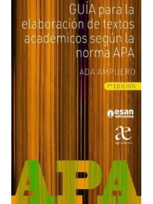 Guia Para La Elaboracion De Textos Academicos Segun La Norma Apa