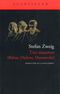 portada - TRES MAESTROS BALZAC DICKENS DOSTOIEVSKI