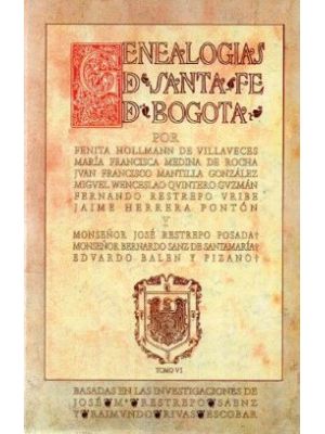 T Vi Genealogias De Santa Fe De Bogota