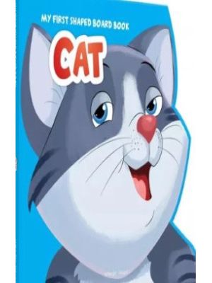 Cat My First Shaped Board Book