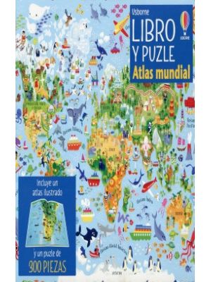 Atlas Mundial Libro Y Puzle