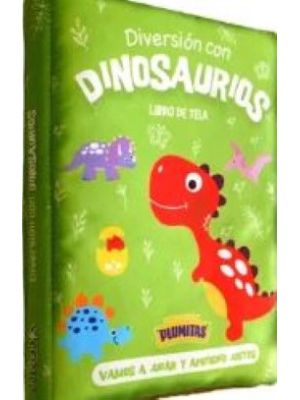 Diversion Con Dinosaurios Libro De Tela