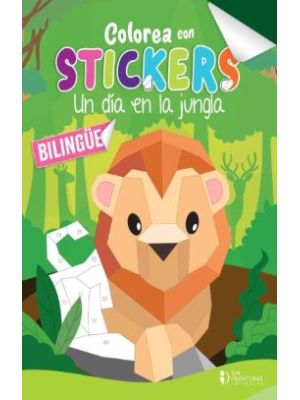 Colorea Con Stickers Un Dia En La Jungla
