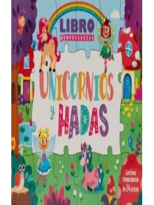 Unicornios Y Hadas Libro Rompecabezas