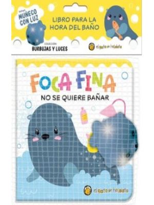 Burbujas Y Luces Foca Fina No Se Quiere BaÑar