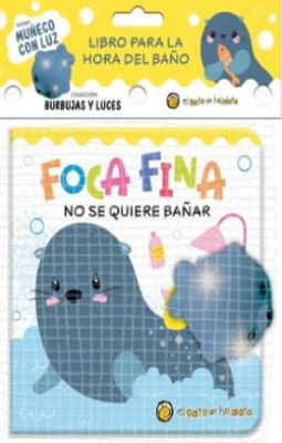 Burbujas Y Luces Foca Fina No Se Quiere BaÑar