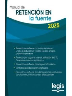 Manual De Retencion En La Fuente 2025