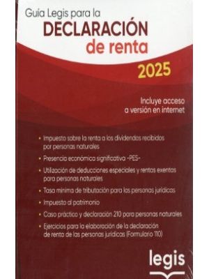 Guia Legis Para La Declaracion De Renta 2025