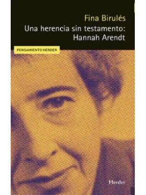 Una Herencia Sin Testimonio Hannah Arend