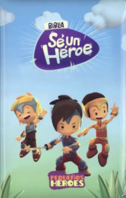 portada - BIBLIA SE UN HÉROE AZUL CANTO AZUL