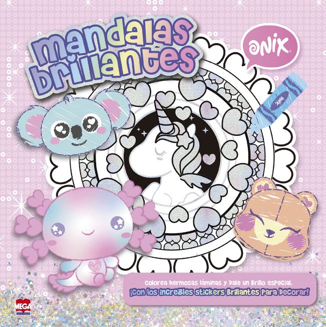 Mandalas brillantes onix